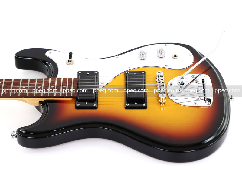 6-String Gloss Sunburst Electric Guitar (HY-2556)