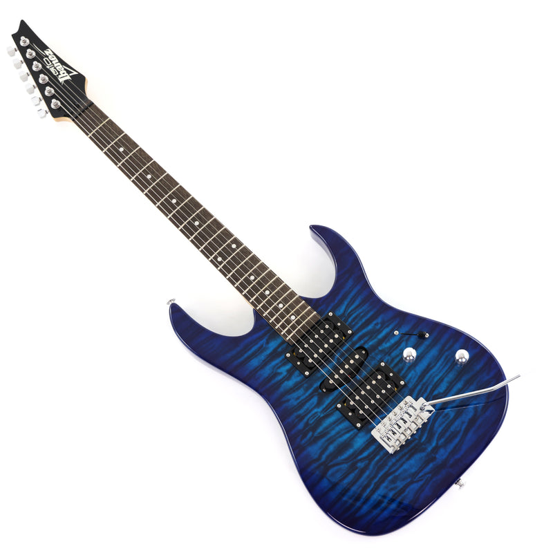 RG GIO Style 6-String Glossy Finish Electric Guitar with Single-Direction Tremolo (YMZ-267)