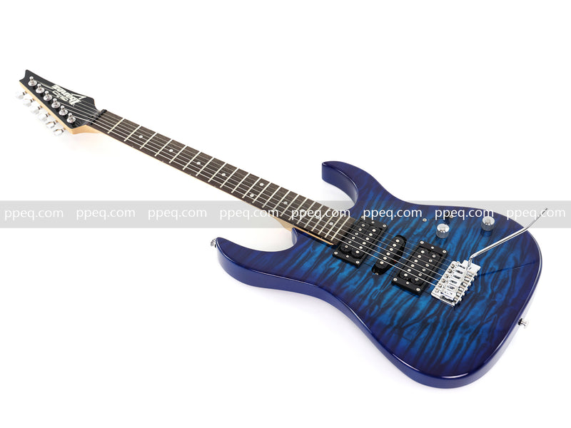 RG GIO Style 6-String Glossy Finish Electric Guitar with Single-Direction Tremolo (YMZ-267)