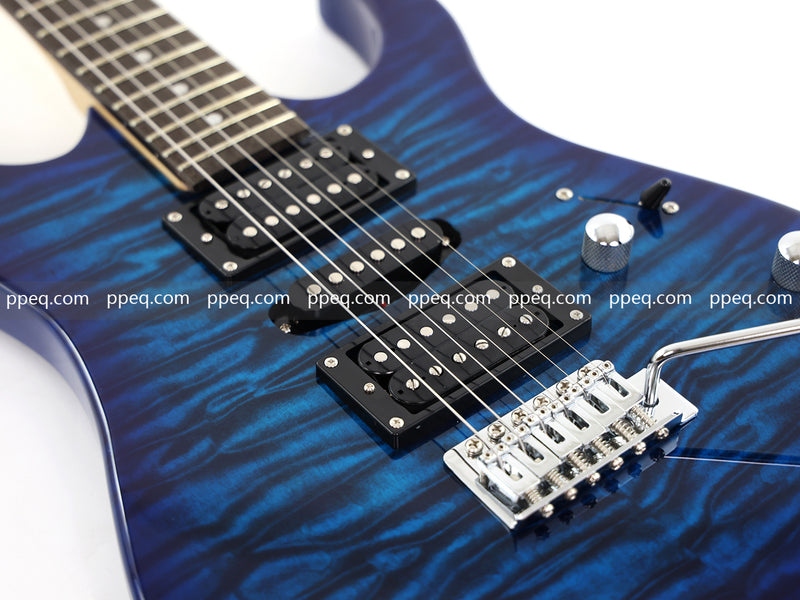 RG GIO Style 6-String Glossy Finish Electric Guitar with Single-Direction Tremolo (YMZ-267)
