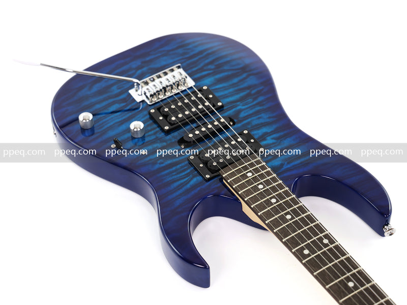 RG GIO Style 6-String Glossy Finish Electric Guitar with Single-Direction Tremolo (YMZ-267)