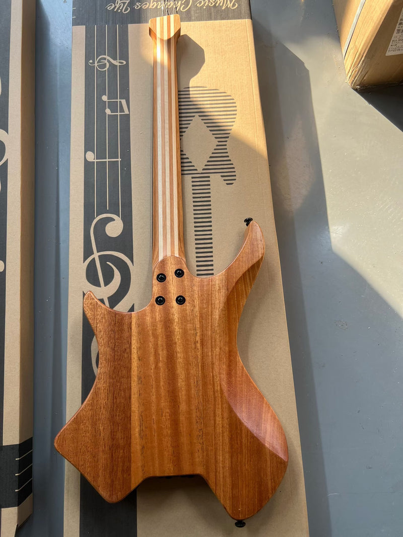 6-String Headless Electric Guitar with 7-Piece Neck (WT-980)