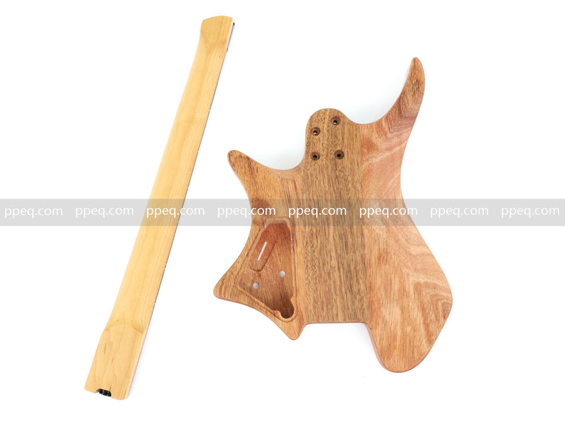 6-String Headless Electric Guitar with Satin Finish (DTH-002, No Hardware)
