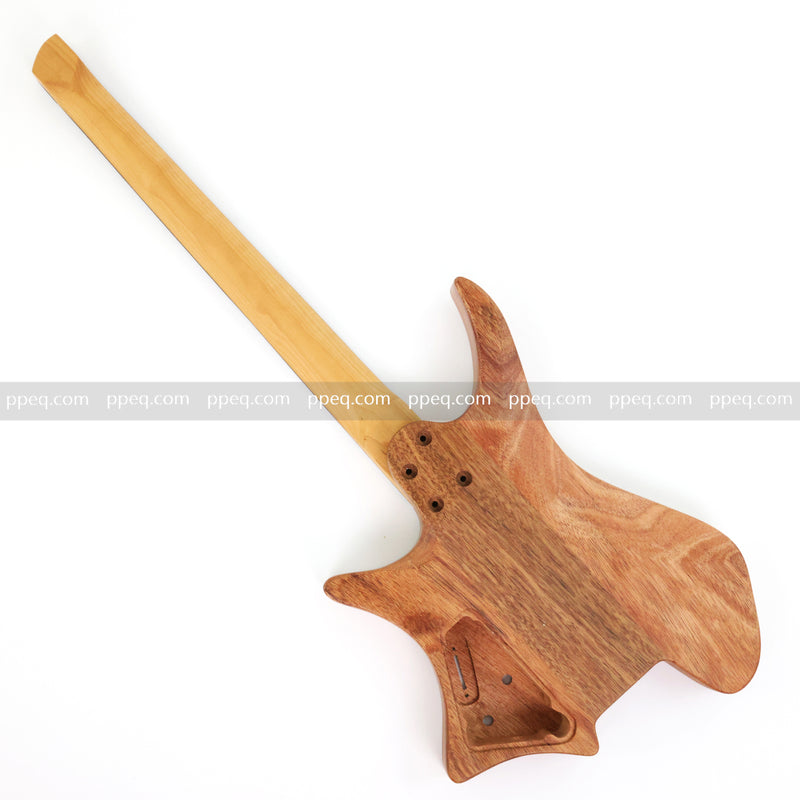 6-String Headless Electric Guitar with Satin Finish (DTH-002, No Hardware)