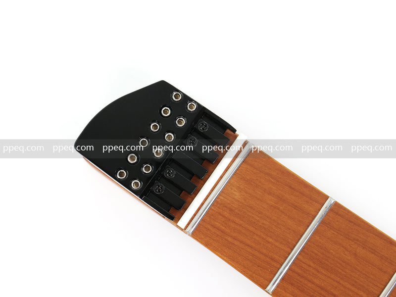 6-String Headless Electric Guitar with Satin Finish (DTH-001, No Hardware)