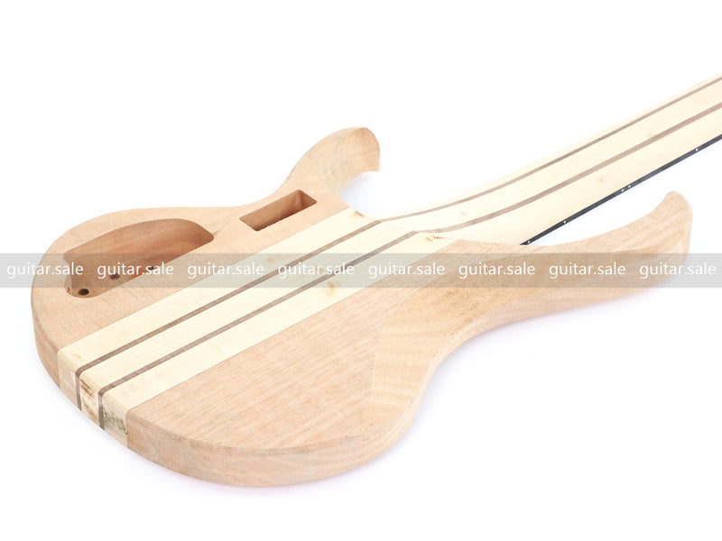 6-String Neck-Through DIY Electric Bass Guitar Kit (NTXY-500, B Level, No Hardware, Limited Edition)