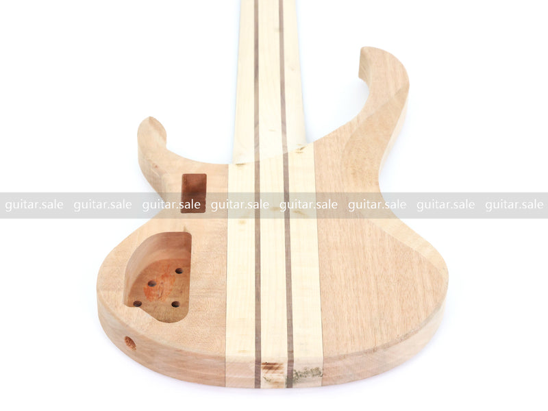 6-String Neck-Through DIY Electric Bass Guitar Kit (NTXY-500, B Level, No Hardware, Limited Edition)