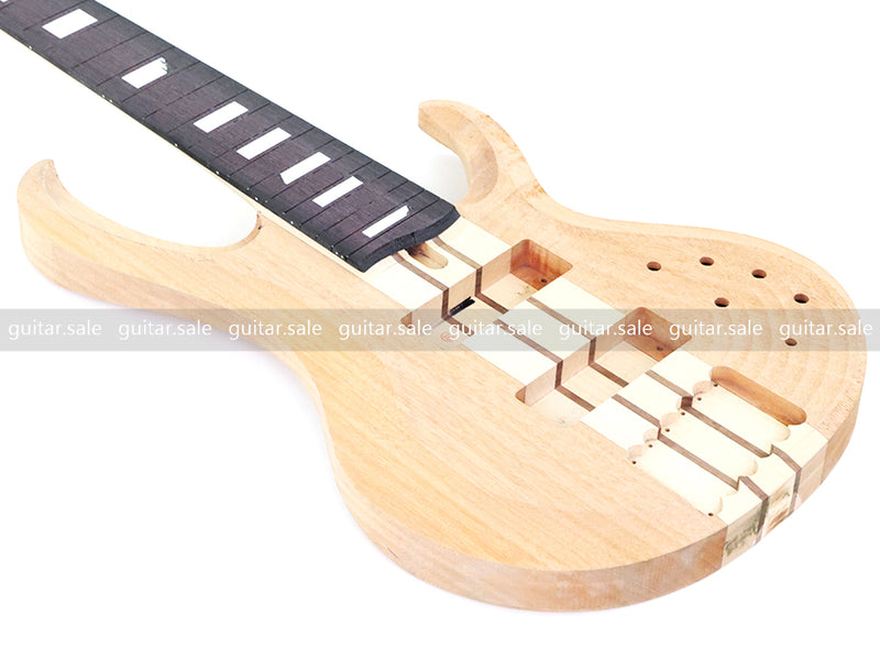 6-String Neck-Through DIY Electric Bass Guitar Kit (NTXY-500, B Level, No Hardware, Limited Edition)