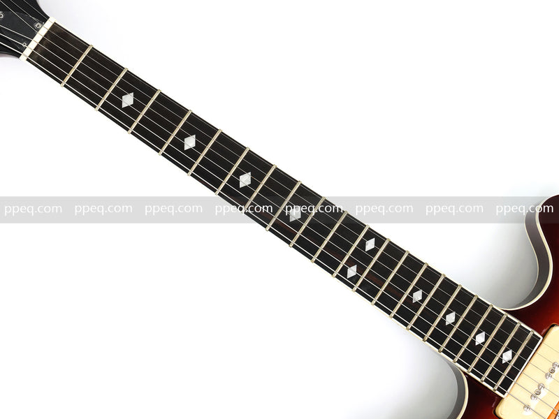 6-String Resonator Electric Guitar with Gloss Sunburst Finish (PHY-149)
