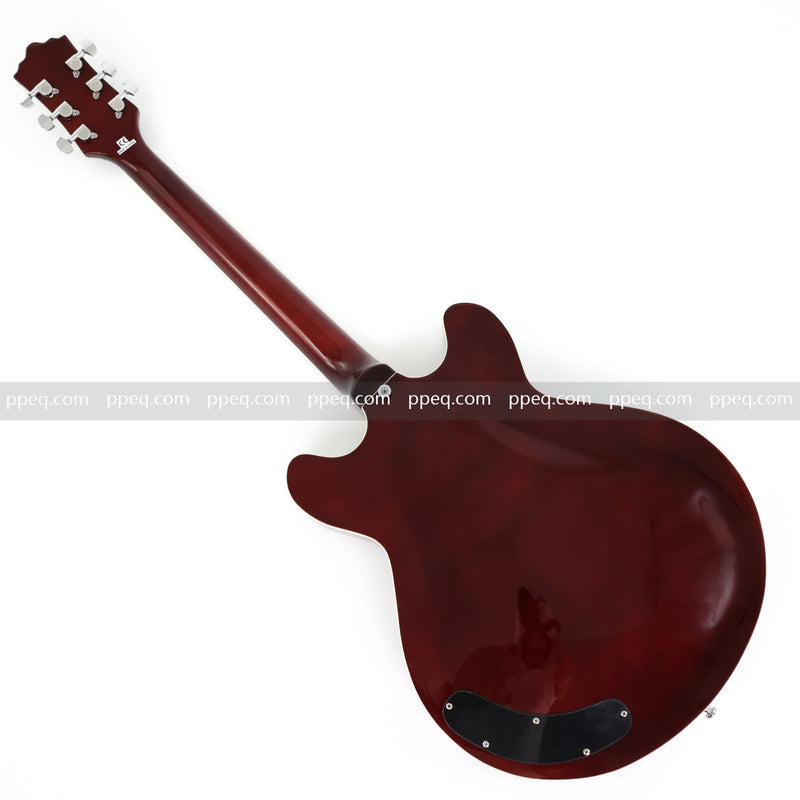 6-String Resonator Electric Guitar with Gloss Sunburst Finish (PHY-149)