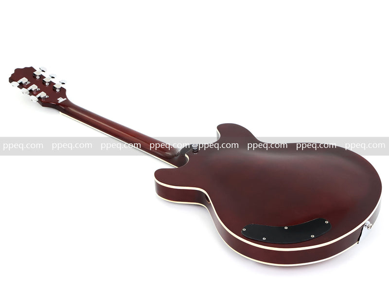 6-String Resonator Electric Guitar with Gloss Sunburst Finish (PHY-149)