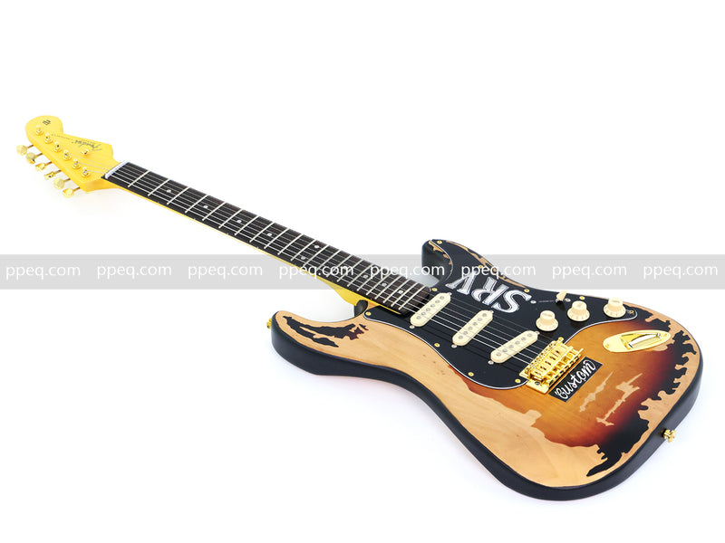 6-String SRV Stevie Ray Vaughan ST Style Relic Electric Guitar (SRV-001)