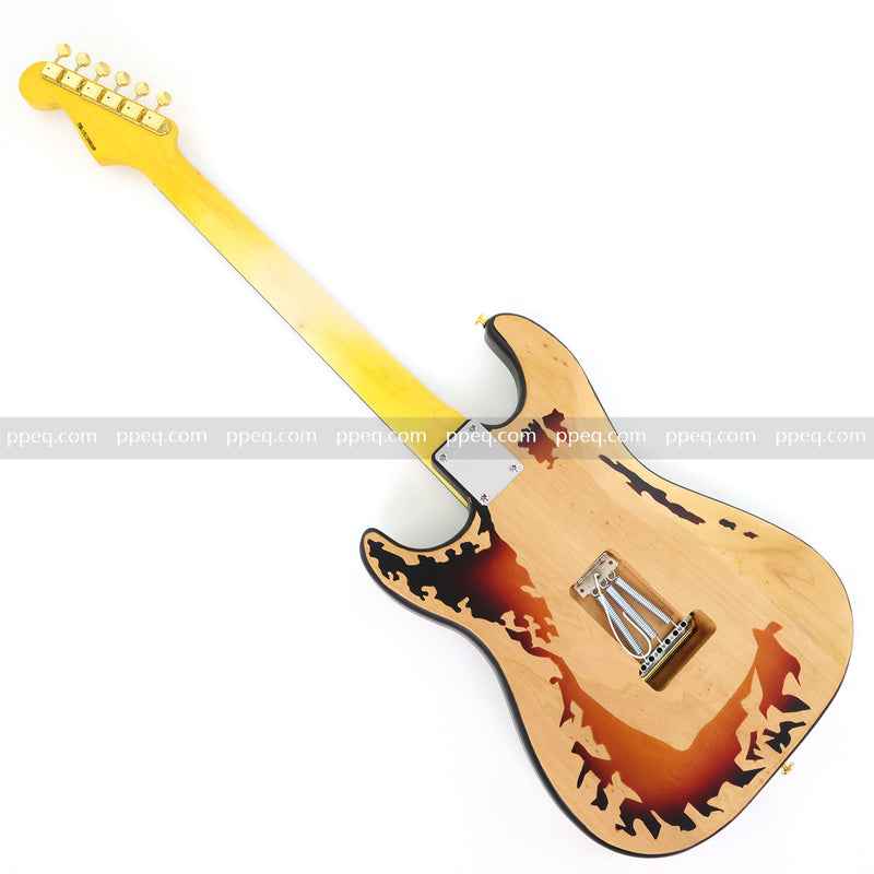6-String SRV Stevie Ray Vaughan ST Style Relic Electric Guitar (SRV-001)