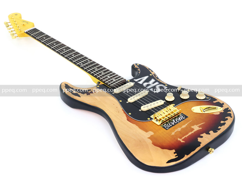 6-String SRV Stevie Ray Vaughan ST Style Relic Electric Guitar (SRV-001)