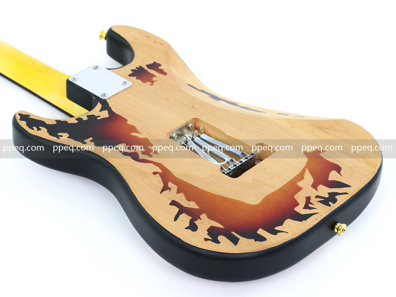 6-String SRV Stevie Ray Vaughan ST Style Relic Electric Guitar (SRV-001)