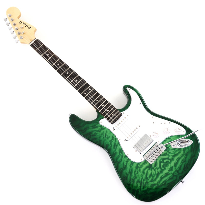 6-String ST-Style Electric Guitar with Gloss Green Finish (HY-2544)