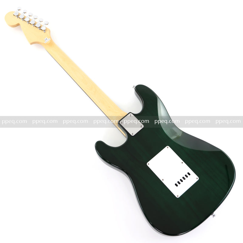 6-String ST-Style Electric Guitar with Gloss Green Finish (HY-2544)
