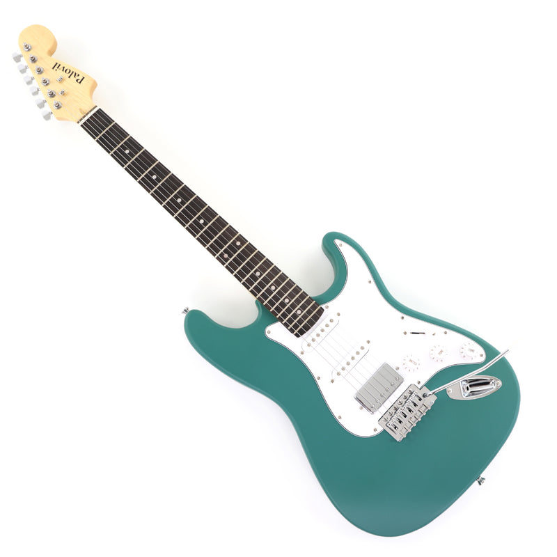 6-String ST-Style Electric Guitar with Matte Teal Finish (PHY-167F, Fast Shipping, Tariff-free)