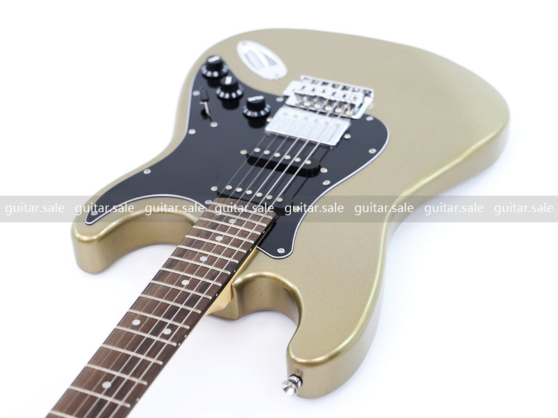 6-String ST-Style Electric Guitar with Gloss Silver Gray Metallic Finish (PHY-164F, Fast Shipping, Tariff-free)