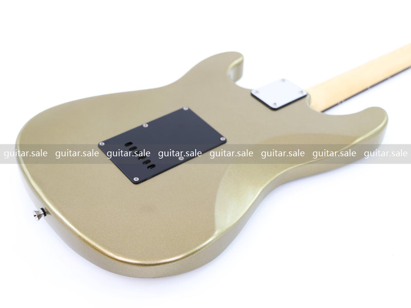 6-String ST-Style Electric Guitar with Gloss Silver Gray Metallic Finish (PHY-164F, Fast Shipping, Tariff-free)