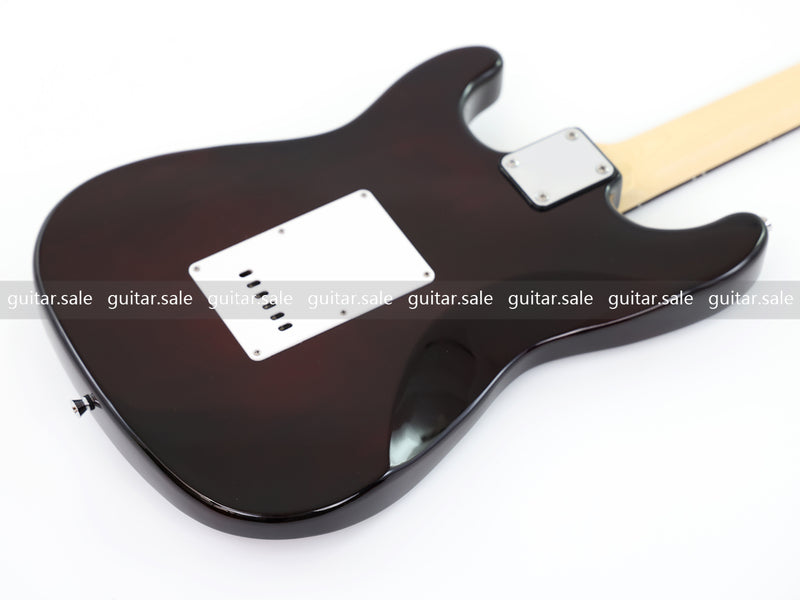 6-String ST-Style Electric Guitar with Gloss Sunburst Finish (PHY-163F, Fast Shipping, Tariff-free)