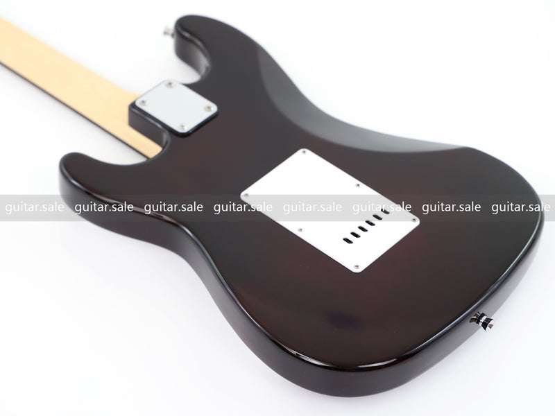 6-String ST-Style Electric Guitar with Gloss Sunburst Finish (PHY-163F, Fast Shipping, Tariff-free)