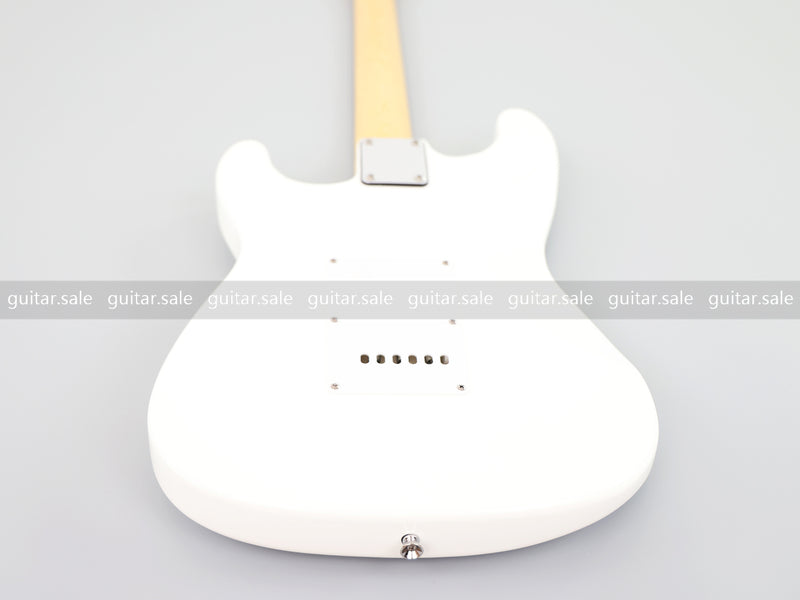6-String ST-Style Electric Guitar with Gloss White Finish (PHY-162F, Fast Shipping, Tariff-free)