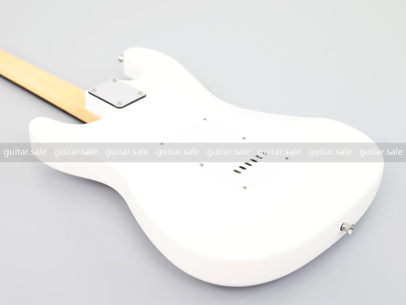6-String ST-Style Electric Guitar with Gloss White Finish (PHY-162F, Fast Shipping, Tariff-free)