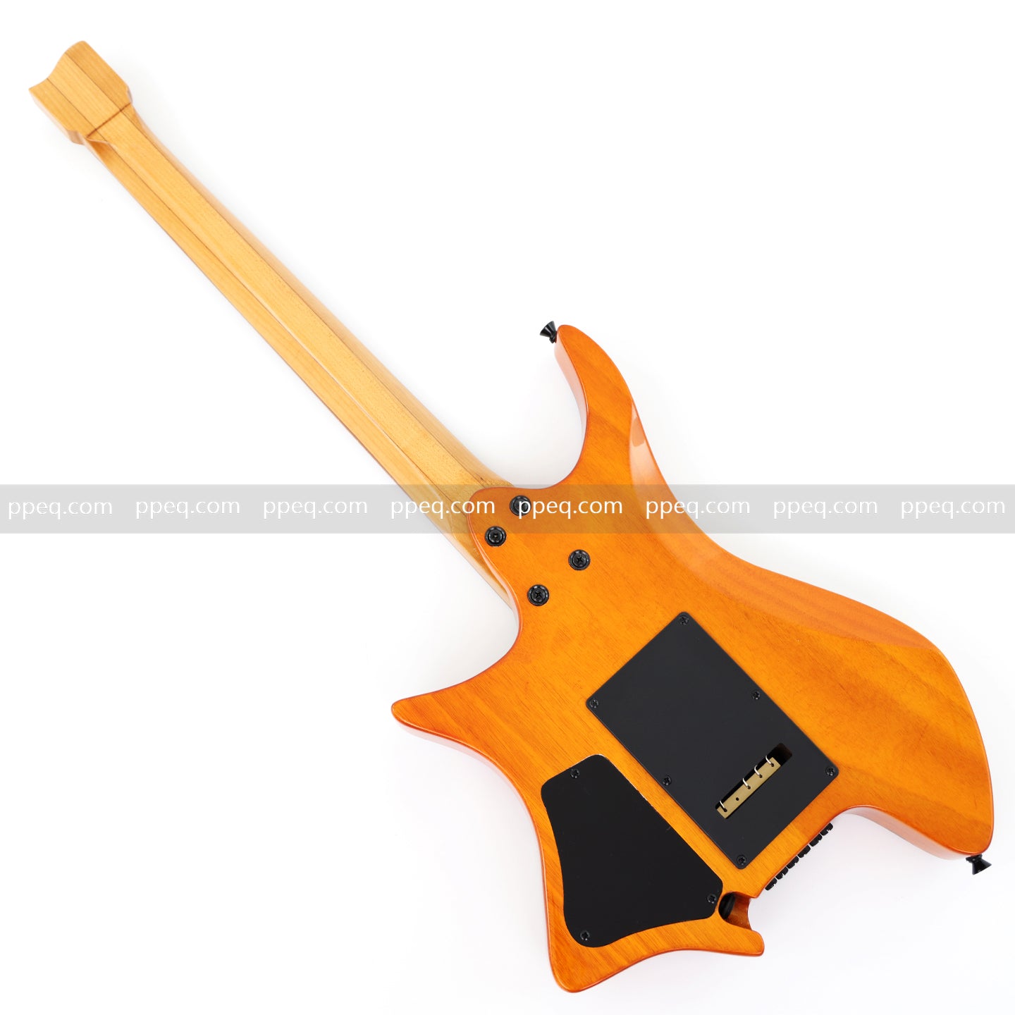 6-String Tapered Neck ResinBurl Body Headless Electric Guitar (PHG-008 ...