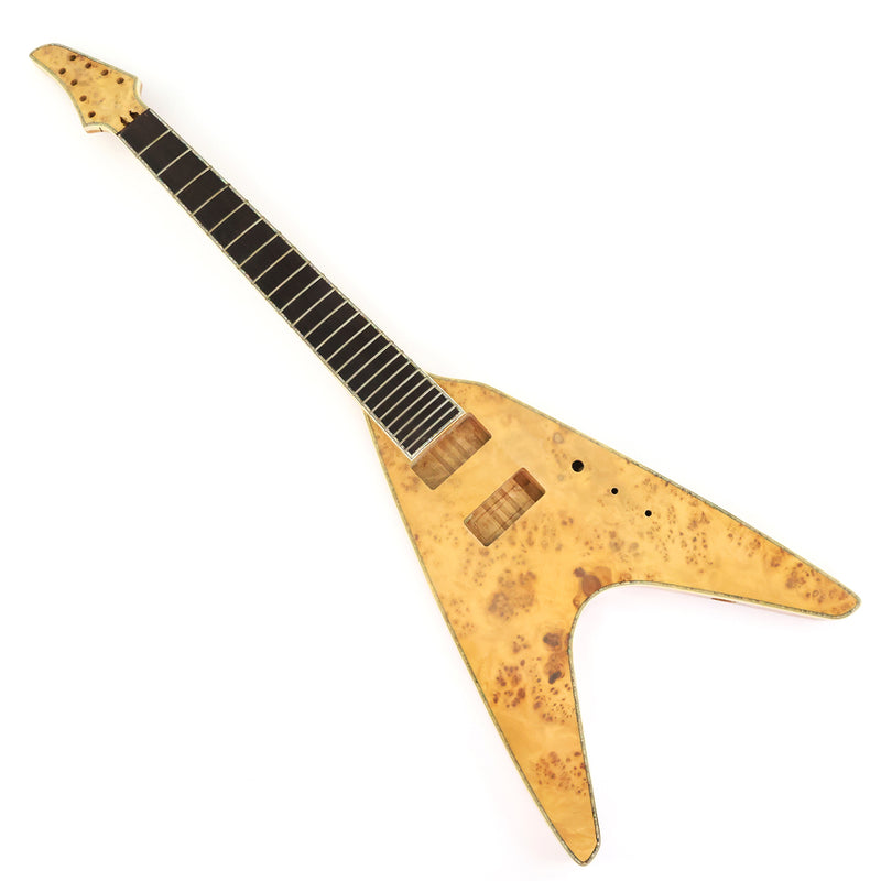 8-String Neck-Through Flying V Style Electric Bass Guitar (NFV-600, Limited Edition, B Level)