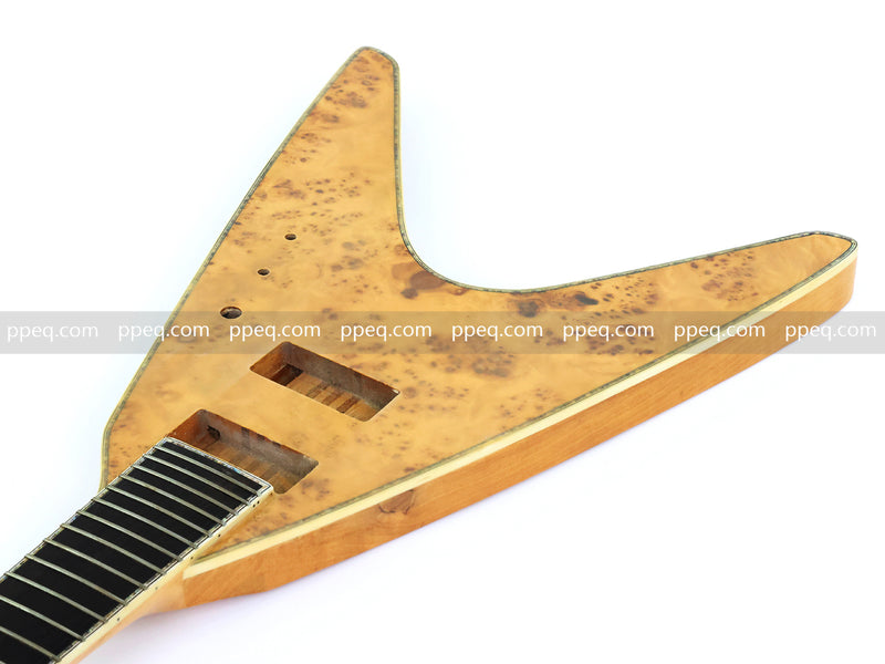8-String Neck-Through Flying V Style Electric Bass Guitar (NFV-600, Limited Edition, B Level)