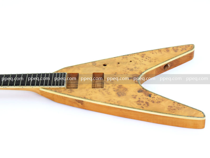 8-String Neck-Through Flying V Style Electric Bass Guitar (NFV-600, Limited Edition, B Level)