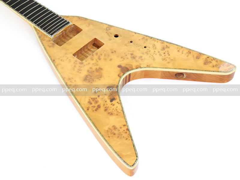8-String Neck-Through Flying V Style Electric Bass Guitar (NFV-600, Limited Edition, B Level)