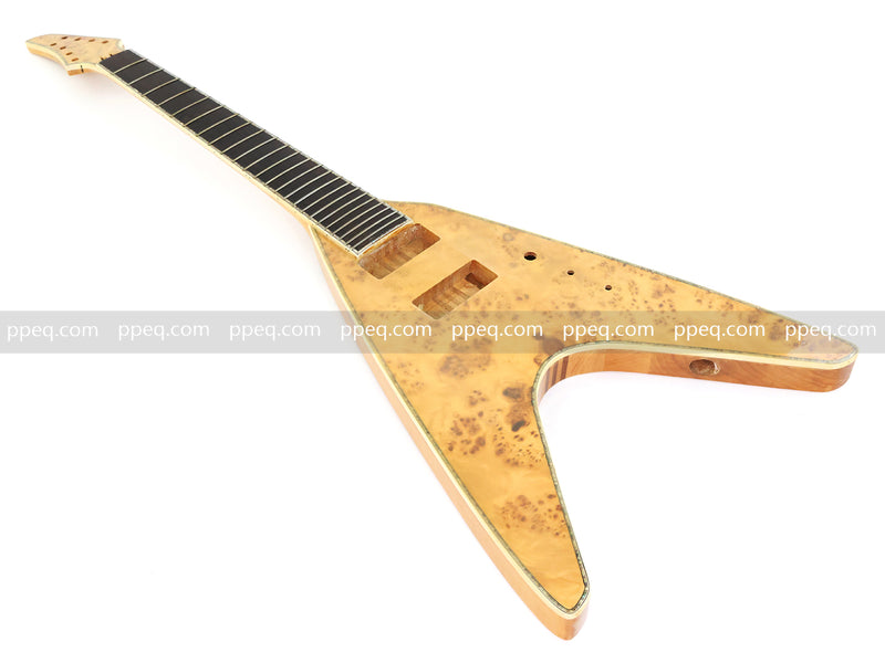 8-String Neck-Through Flying V Style Electric Bass Guitar (NFV-600, Limited Edition, B Level)