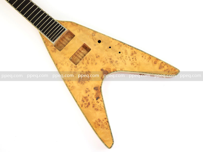 8-String Neck-Through Flying V Style Electric Bass Guitar (NFV-600, Limited Edition, B Level)