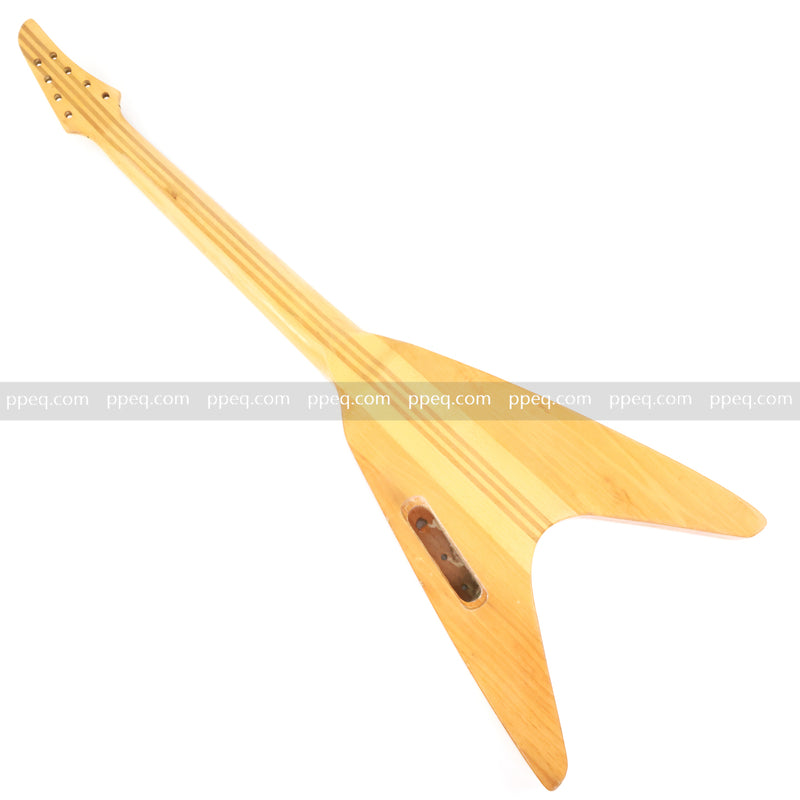 8-String Neck-Through Flying V Style Electric Bass Guitar (NFV-600, Limited Edition, B Level)