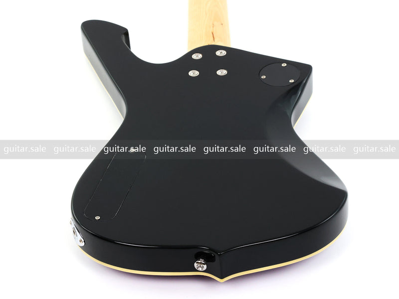 7 String Electric Guitar with Cracked Purple Mirror Top (PIB-123)
