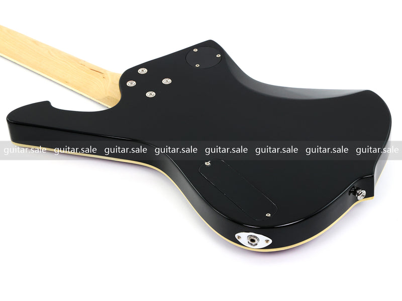 7 String Electric Guitar with Cracked Purple Mirror Top (PIB-123)