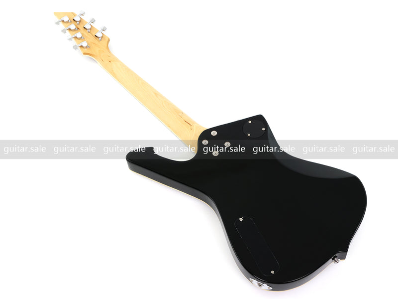 7 String Electric Guitar with Cracked Purple Mirror Top (PIB-123)