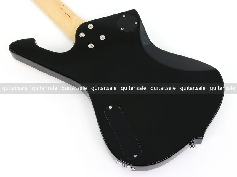 7 String Electric Guitar with Cracked Purple Mirror Top (PIB-123)
