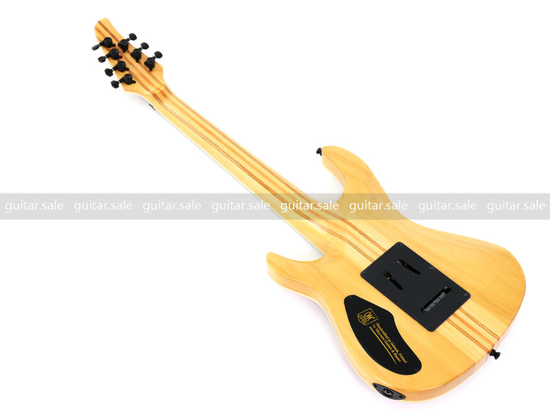 7 String Neck-Through Electric Guitar with Gloss Red Finish (GKS-144)