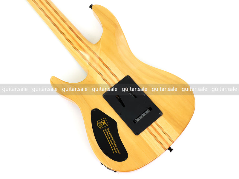 7 String Neck-Through Electric Guitar with Gloss Red Finish (GKS-144)