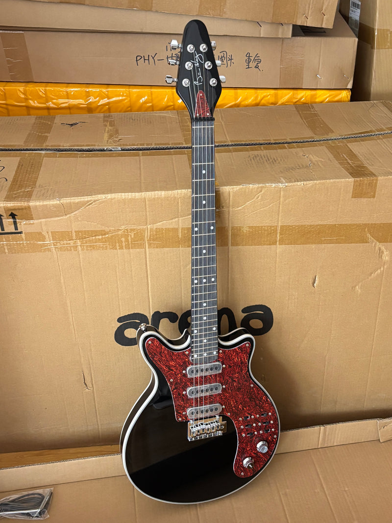 Brian May Signature LE Style Classic Black Electric Guitar (LQH-652)