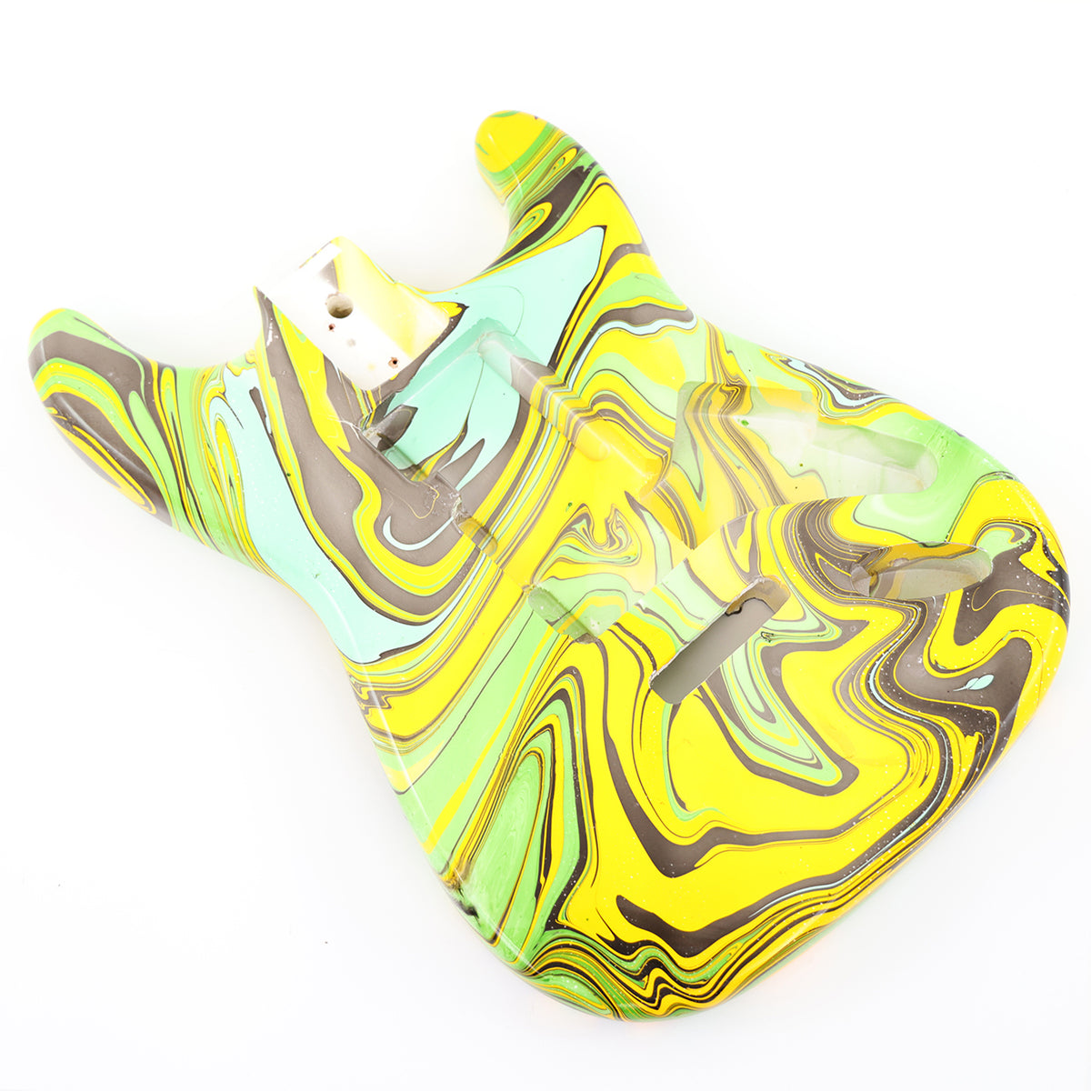 Chromatic Torrent Series Fluid Finish ST-Style DIY Electric Guitar Bod ...