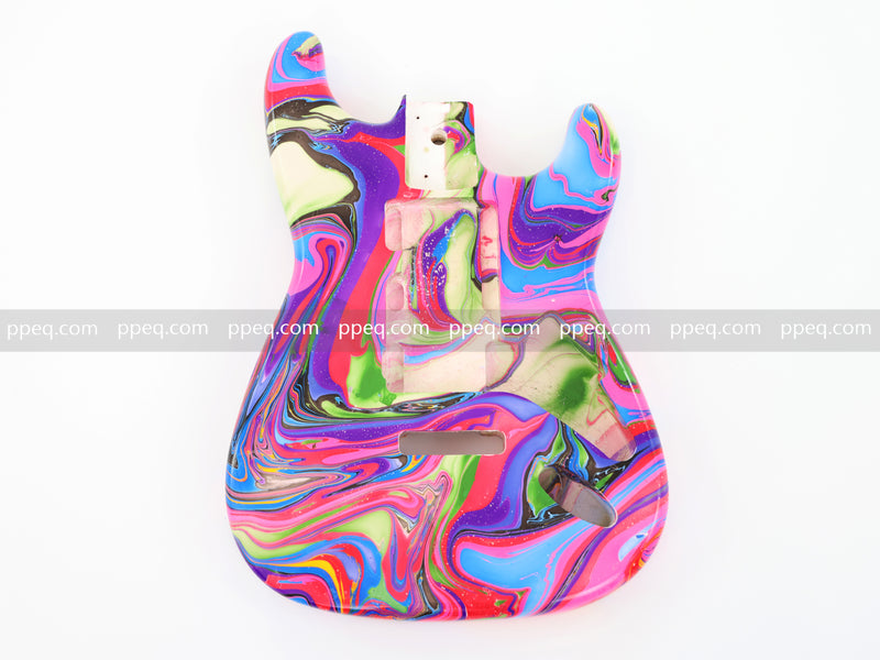 Chromatic Torrent Series Fluid Finish ST-Style DIY Electric Guitar Body (STB-007)