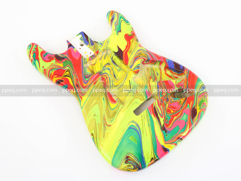 Chromatic Torrent Series Fluid Finish ST-Style DIY Electric Guitar Body (STB-018)