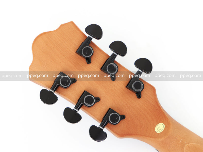 Classic LP Style Single-Cutaway Electric Guitar with Matte Bright Red Finish (YMZ-260)