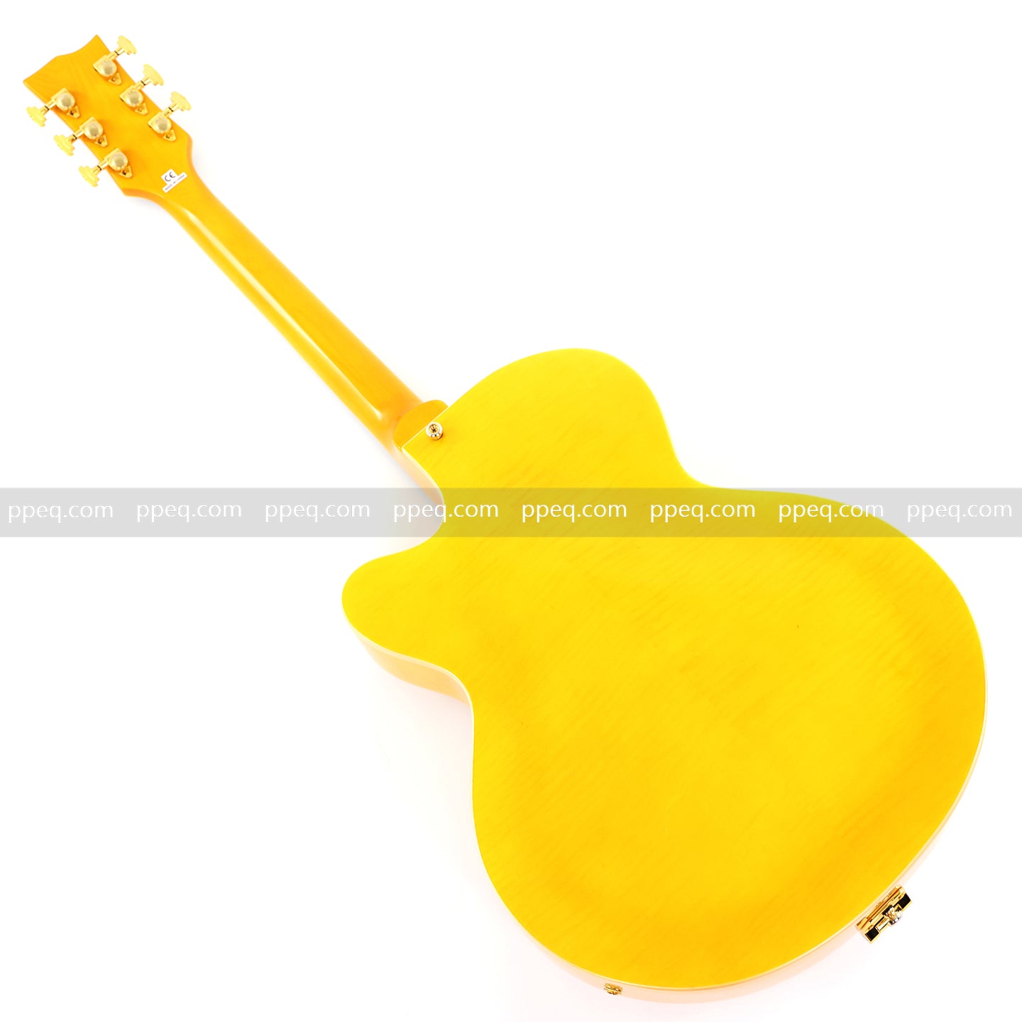 ES-Style Semi-Hollow Body Jazz Electric Guitar with Flamed Maple Veneer (HY-2549)