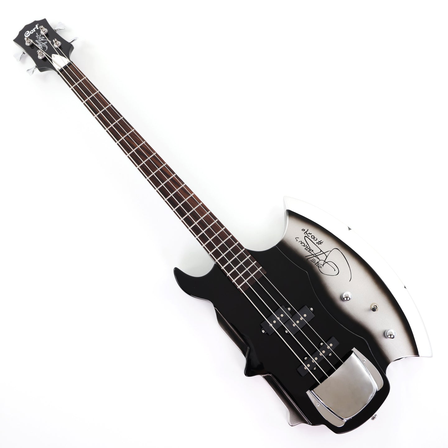 GS-AXE-2 Gene Simmons Signature Style 4-String Axe Bass Guitar (PNY-006)