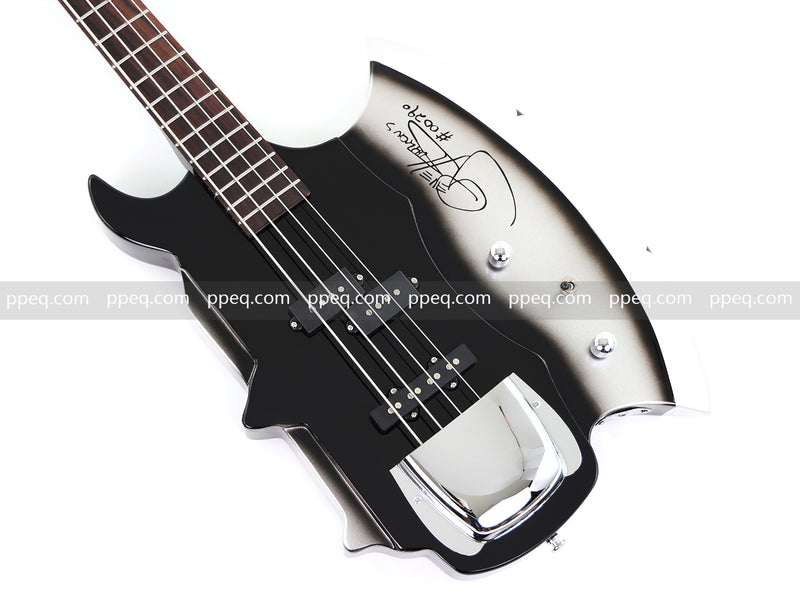 GS-AXE-2 Gene Simmons Signature Style 4-String Axe Bass Guitar (PNY-006)